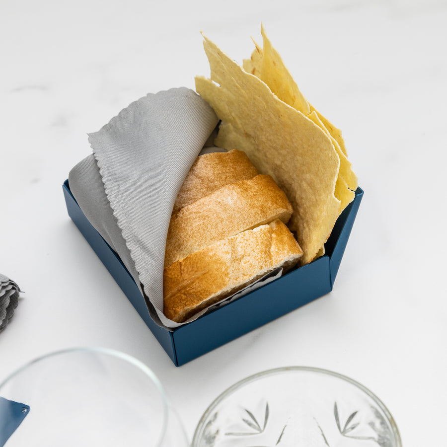 Carasau Bread and Bread Box Metal Line