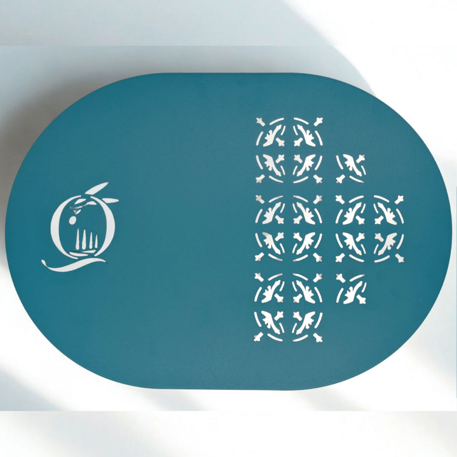 SOTTOPIATTO IN ACCIAIO TRAFORATO – LINEA PREMIUM TABLOOS